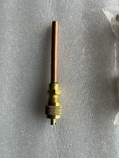 1/4" SAE 45 Brass Pipe Fitting, 10 Pcs Schrader Connector and cap.