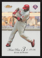 2007 Finest Ryan Howard Ryan Howard Finest Moments Refractors #/149 #RH-HR3