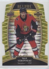 2019-20 Upper Deck Allure Rookies Yellow Taxi Max Veronneau #77 2vh
