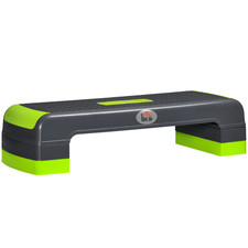 Image of Aerobic Step Three-Level Adjustable Exercise Stepper for Home, Office HOMCOM