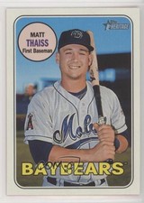 2018 Topps Heritage Minor League Edition Matt Thaiss #118 1s3