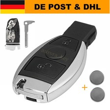 2 Tasten Schl&uuml;ssel Geh&auml;use F&uuml;r Mercedes Benz W204 W211 W212 W222 W164 W176 W639
