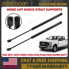 2PCS Hood Lift Shock Strut Supports For Ford F250 F350 F450 Super Duty 2017-2022