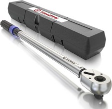1/2 Inch Torque Wrench 25-250 Ft-Lb /33.9-339N.M/Longer 21.6'' /72 T/Alloy Alumi