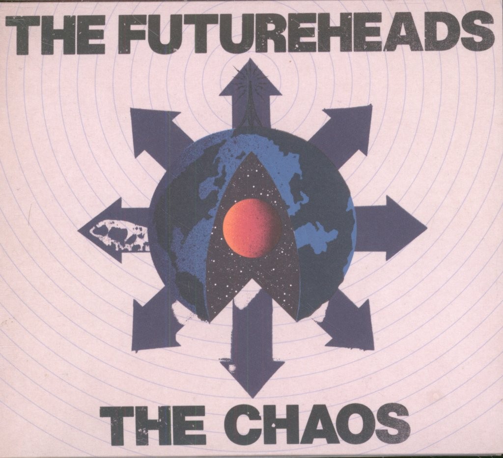 Futureheads Chaos CD Europe Nul 2010 with booklet in tri-fold digipak NUL07CD