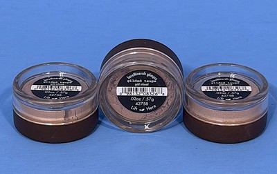 BAREMINERALS BARE ESCENTUALS - GUILDED TAUPE - GLIMPSE - .57 gram - LOT OF 3