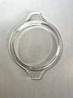 Vintage Pyrex 474-CT Clear Glass Replacement Lid W Handles For Casserole Round