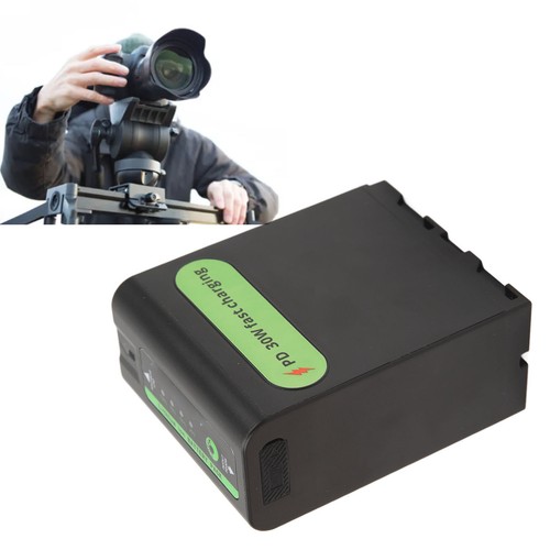 NP F990 Battery 30W 13750mAh USB A Type C Fast Charging Camcorder Battery Rep CT - Picture 11 of 22