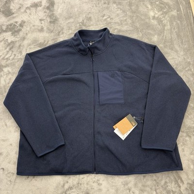 The North Face Front Range Jacket Men s 4XL Summit Navy Heather Full Zip Fleece