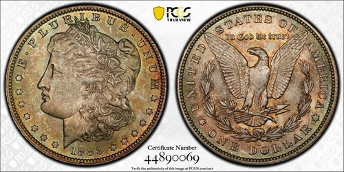 1888-O PCGS MS64 Morgan Silver $1 - Toned