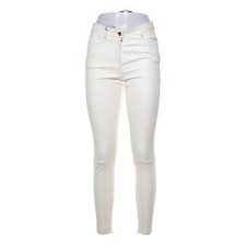 Jitrois, Hose, Größe: 36, Beige, Baumwolle/Elasthan/Leder, Einfarbig, Damen #TPz