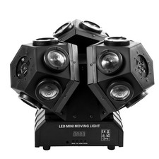 18LEDs Moving Head DJ Light Rotating Beam Lights Stage DJ Lighting DJ KTV Disco