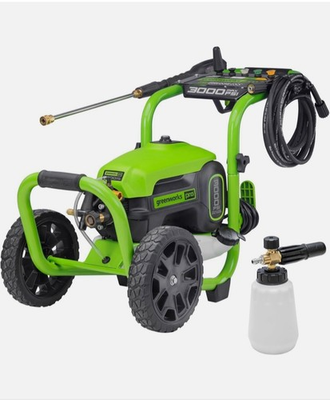 #ad Greenworks 3000 PSI Pressure Washer 2.0 GPM Max with Foam Cannon – Easily Remo $379.00