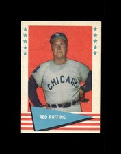 1961 - 62 Fleer Baseball Cards #1 thru #154 - You Pick - Complete Your Set