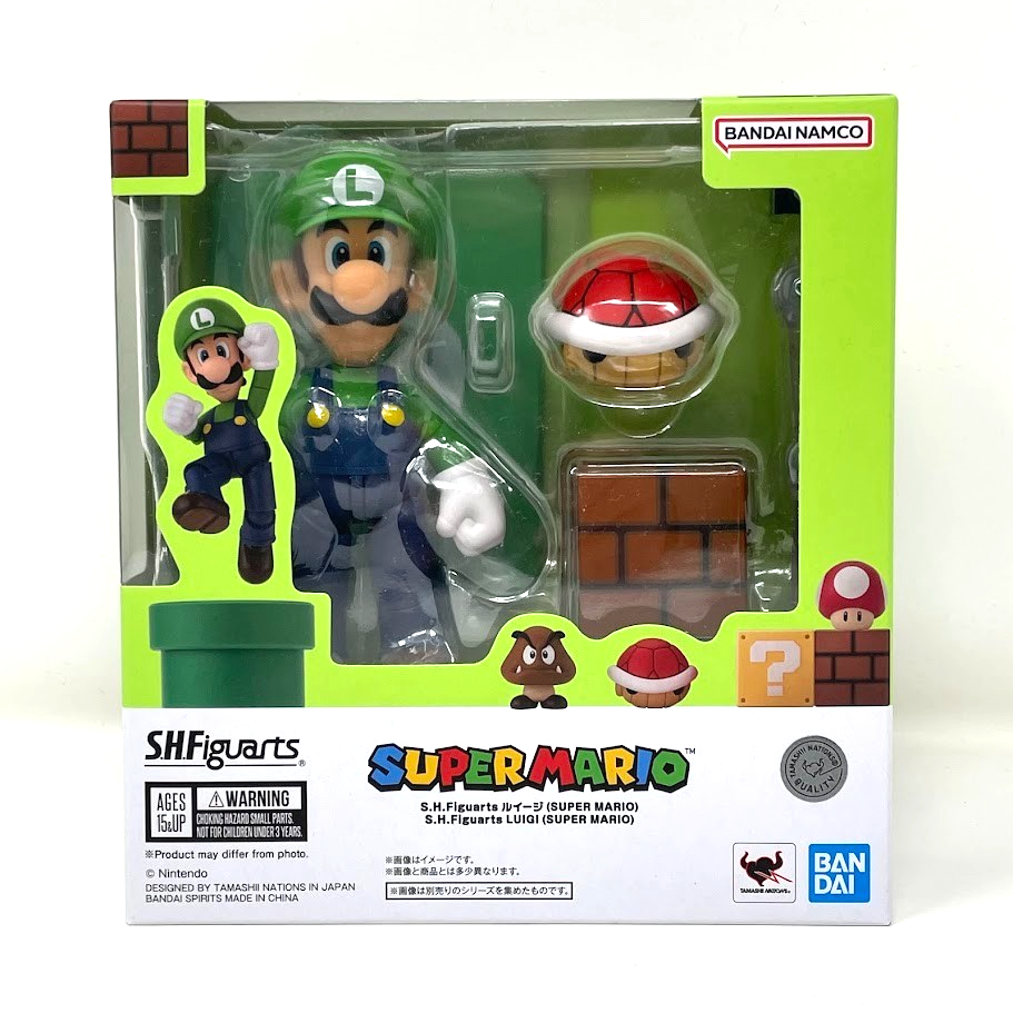 S.H.Figuarts Luigi (Super Mario) 2026 TAMASHII NATIONS Bandai