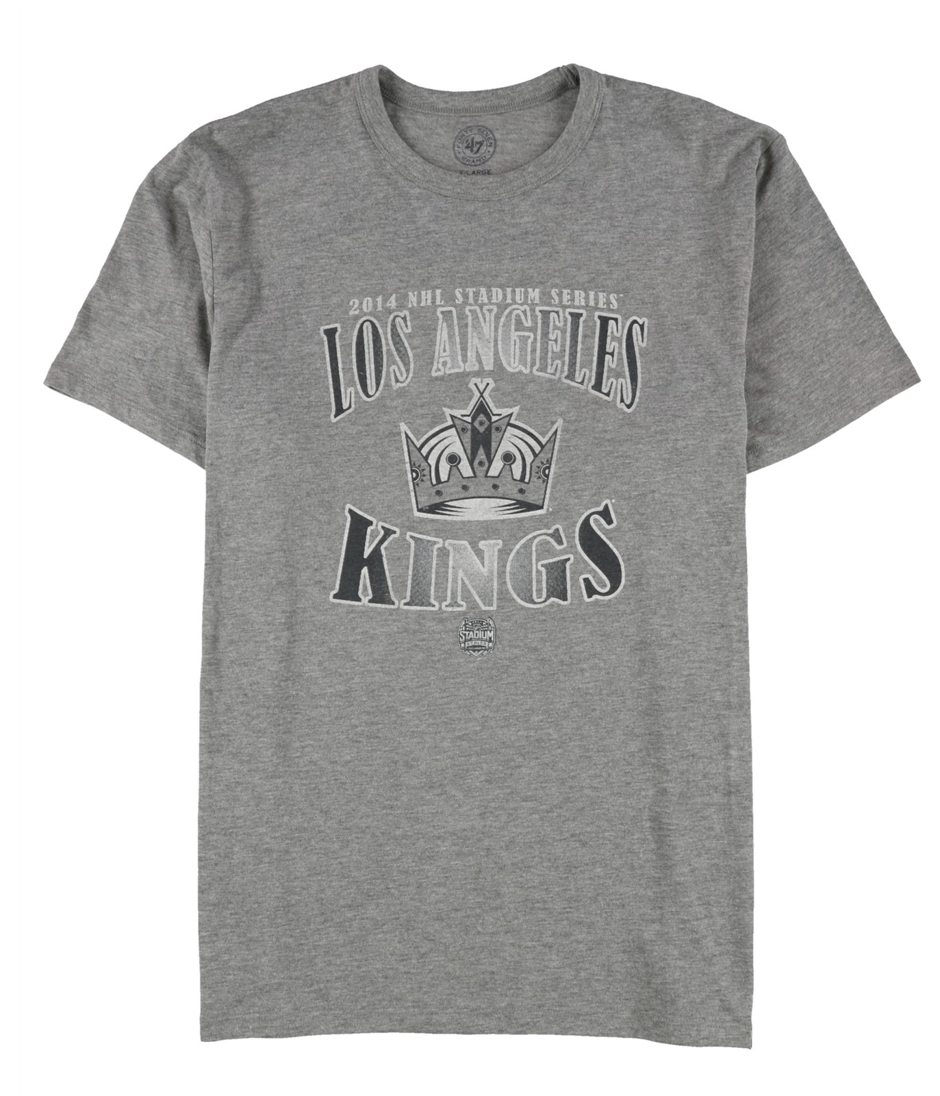 47 Брендовая мужская пижамная футболка для сна Los Angeles Kings серая Средний размер 5190₽