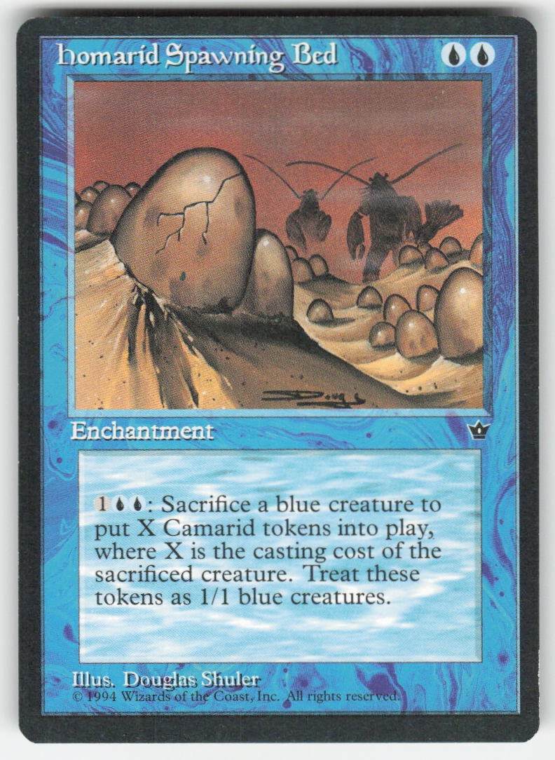 1994 Homarid Spawning Bed Fallen Empires #21 MTG