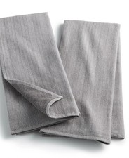 Hotel Collection Countertop Set of 2 Terry Back Towels  NEW  
