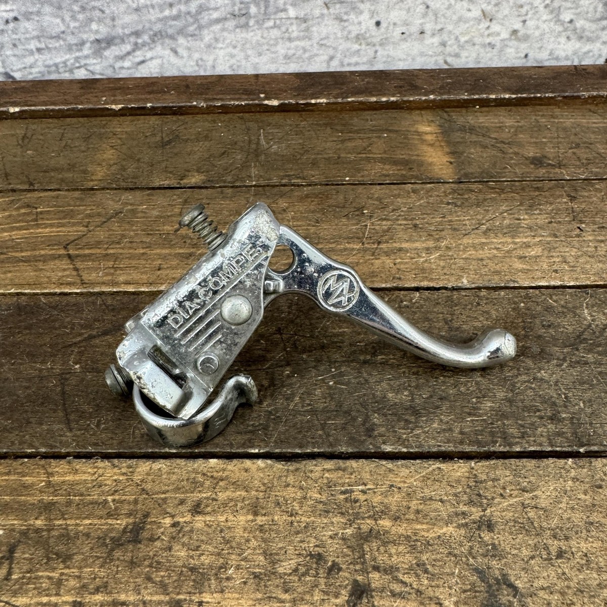 Vintage Dia-Compe Tech 3 BMX Brake Lever Right Rear Chrome Old