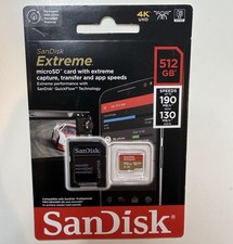 SanDisk 512G Extreme A2 V30 UHS-I U3 microSDXC Karte 190MB/s