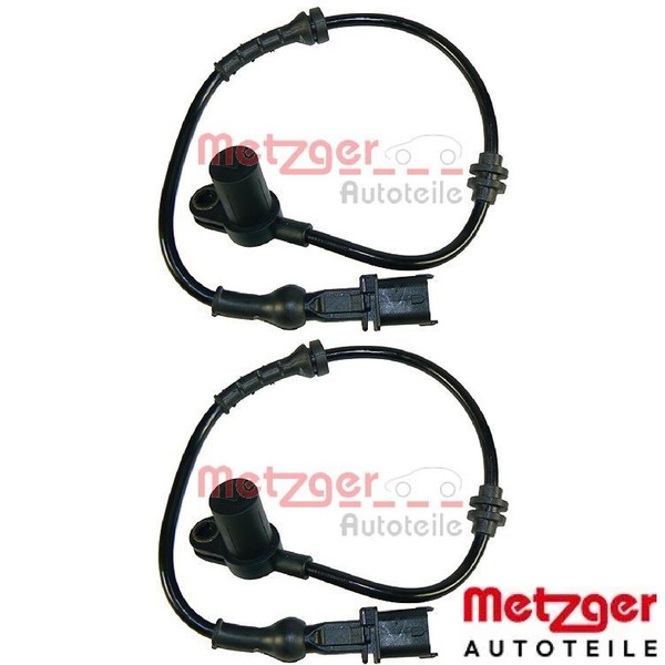2X Sensor FüR Raddrehzahl Metzger 0900045 2 Sensor Raddrehzahl FüR Opel-image