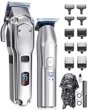 Jack & Rose Clippers and Trimmers Set, Cordless Hair Clippers for Men, Barber...