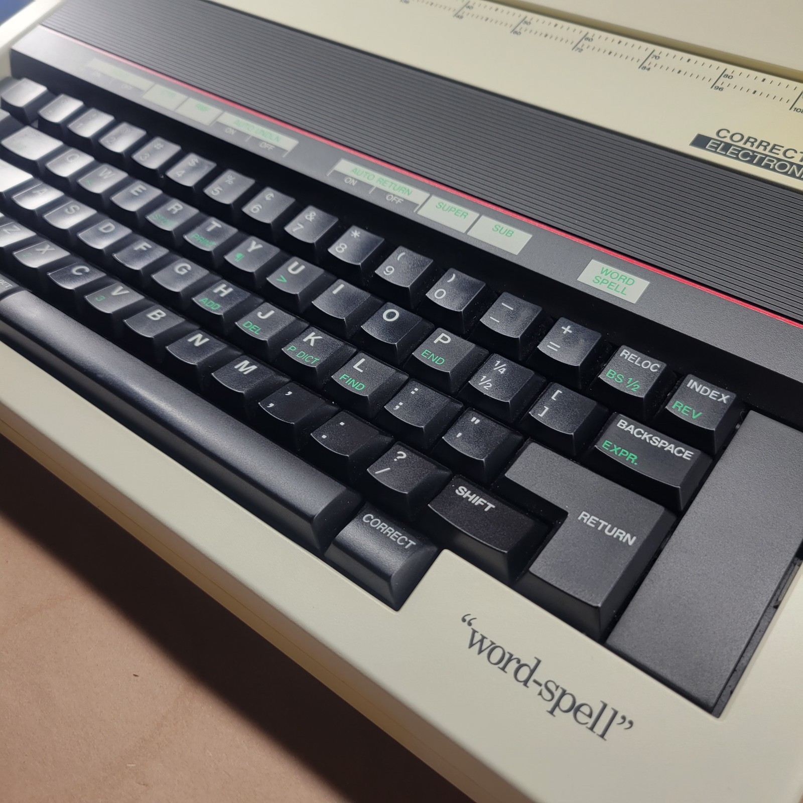 Brother Correctronic 340 Electronic Typewriter – Tested & Working