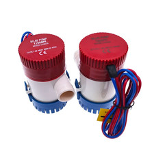 1100gph 12v Electric Marine Submersible Bilge Sump Water Pump Boat 1-18 Hose
