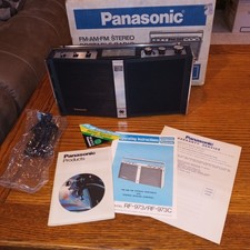 VINTAGE   PANASONIC FM-AM-FM STEREO  RADIO   RF 973 -NOS !