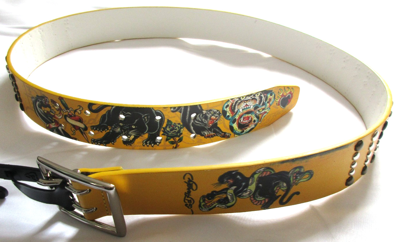 Ed Hardy Tigers Men's Belts Size 36
