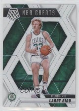 2024 Panini Mosaic NBA Greats International White Prizm 6/25 Larry Bird HOF 1q9j