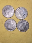 Vintage Kennedy Half Dollars 1964