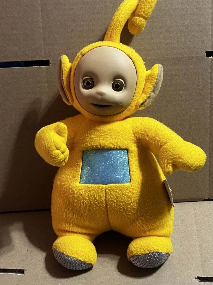 Peluche Playskool Yellow Talking Teletubbies 1998 vintage - probado y funcionando  Foto 2 de 4