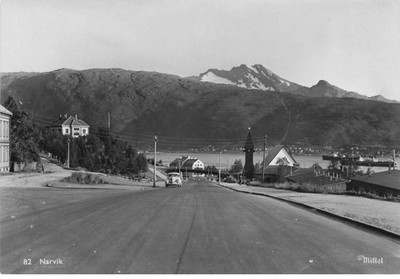 NORWEGEN #AS30575 NARVIK ROUTE MITTET