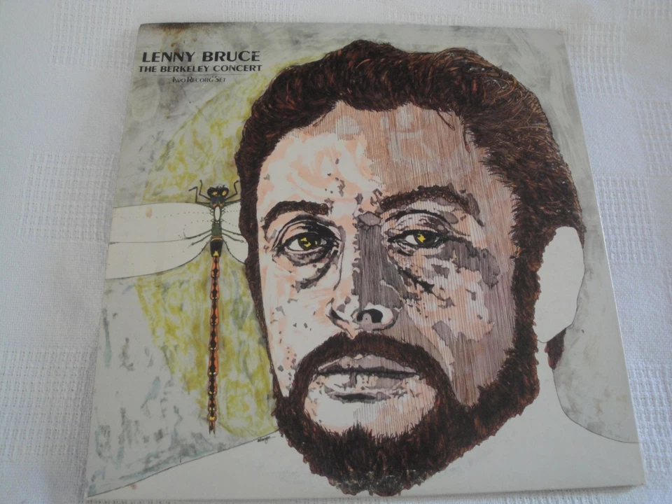 Lenny Bruce The Berkeley Concert TWO RECORD SET DOUBLE VINYL LP ALBUM 1969 - Image 2 of 2