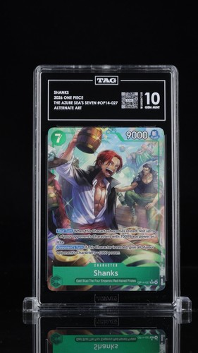 Shanks (Alternate Art) graded TAG 10 for sale on eBay