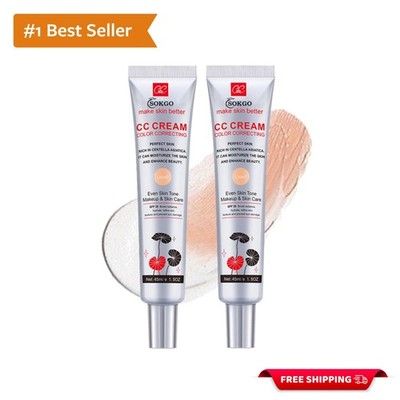 Versatile Color Correcting CC Cream for Even Skin Tone, Hydrating SPF 25 - 1.5oz