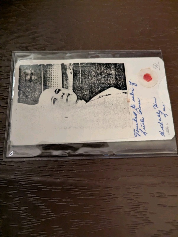 Little Rose Ferron One Of A Kind Prayer Card