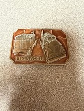 1977 KENWORTH BELT BUCKLE - Tonkin - USA - 3 3/8" x 2 1/4"