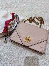 Tory Burch Nude Envelope Bag and Dust bag