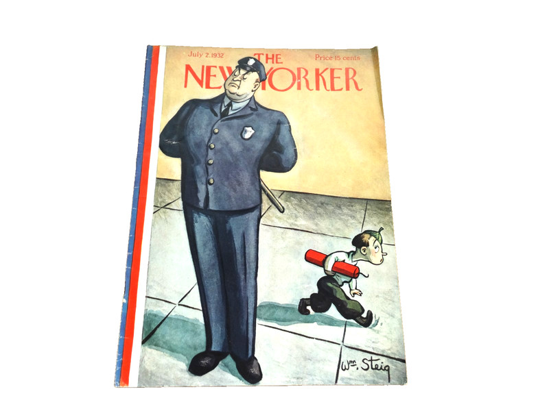 The New Yorker – 4th of July 1932 – William Steig Cover