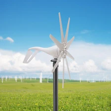 Wind Turbine Generator Kit 12V Wind Power Generator 600W with MPPT 8 Blades NEW