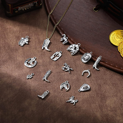 200 Pcs Western Cowboy Charms for Jewelry Making Mexican Charms for  Bracelets An