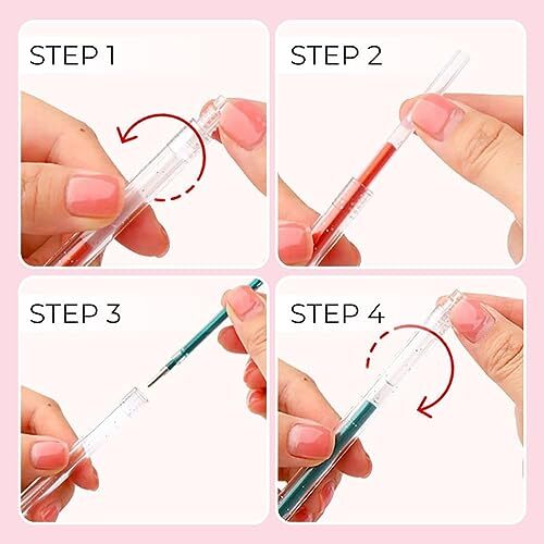 Glitter Gel Pen Set, 2023 New Fine Sparkle Markers Colorful Art Pens for Writ...