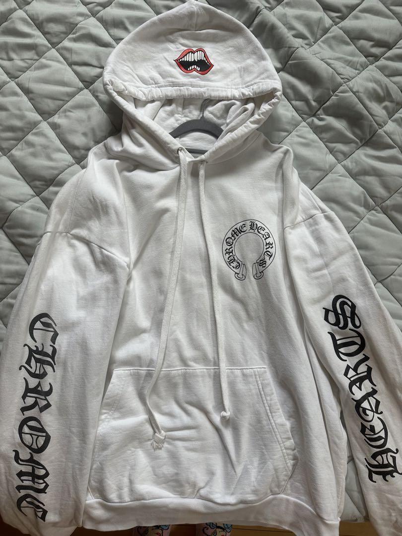 Chrome Hearts Matty Boy Hoodie Chomper Horseshoe White Men's Chrome Hearts Matty Boy Hoodie Chomper Horseshoe White Men's