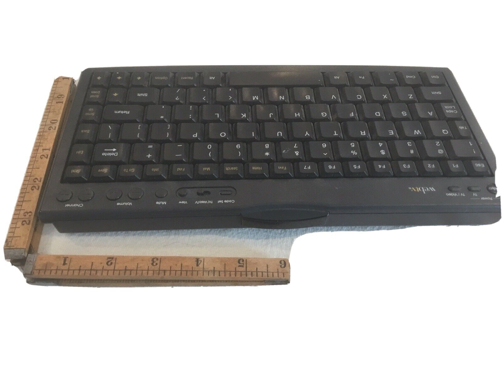 Webtv Wireless Keyboard By Sejin Freeboard Model Swk-8640 Batter Powdered