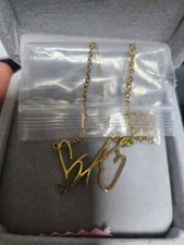 BTS bulletproof stone sign necklace