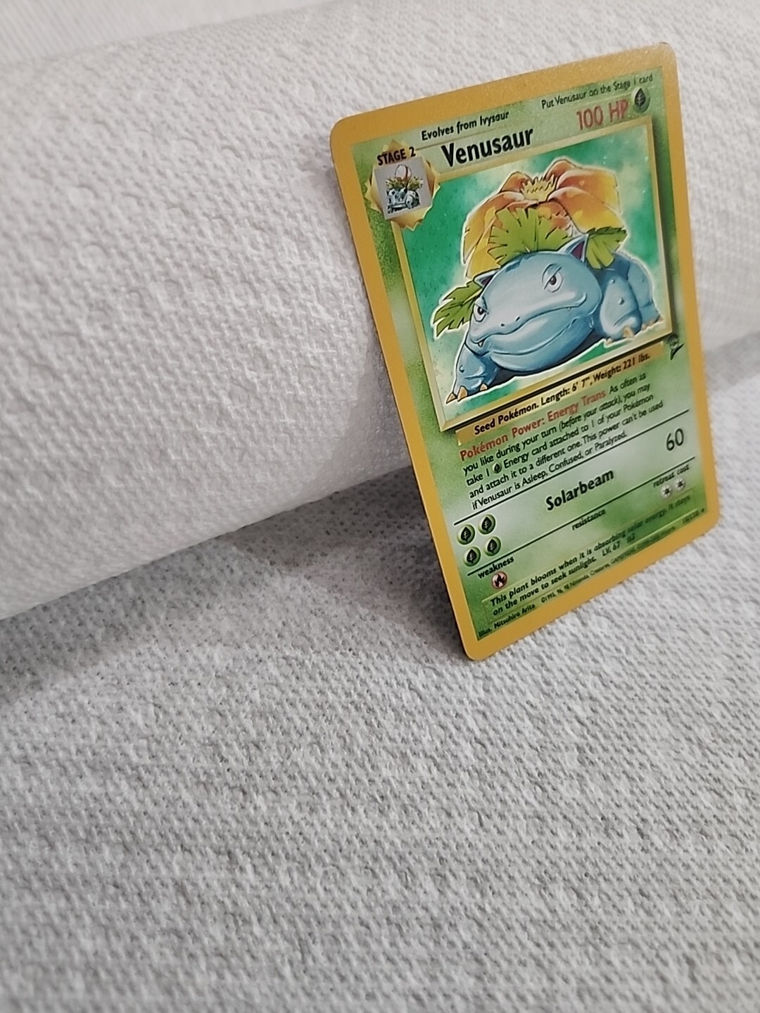 Pokémon TCG Venusaur Base Set 2 18/130 Holo Unlimited Holo Rare eBay