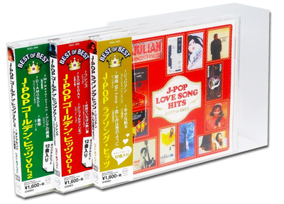 J-POP Love Song Golden Hits BEST & BEST 3 CD set 36 songs
