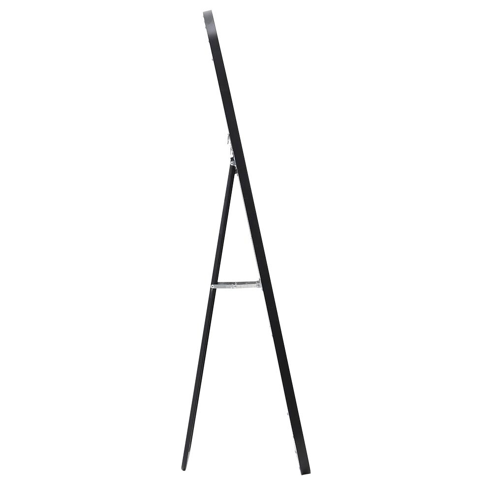 122cm Long Full Body Mirror Leaning Curved Framed Glass MakeUp